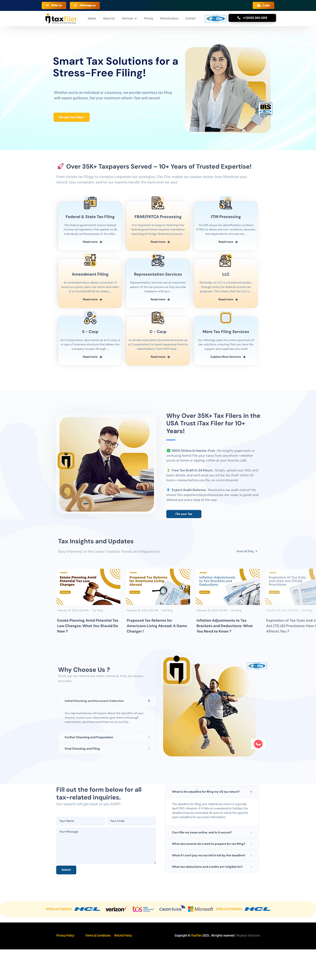 iTaxFiler Website Preview